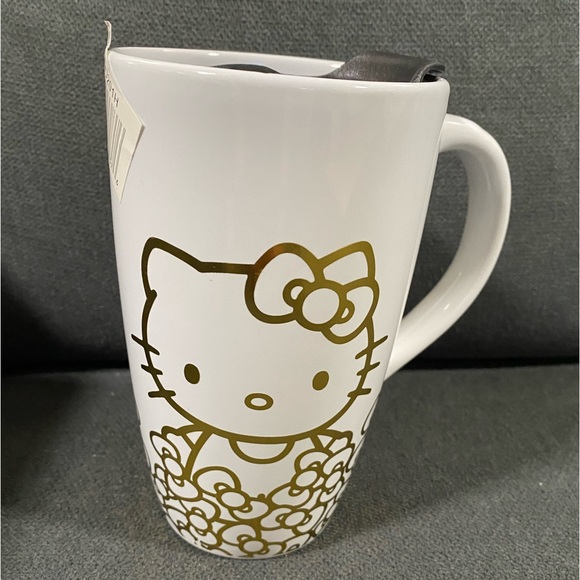 Sanrio Other - New Hello Kitty 16oz Tall Ceramic Travel Mug